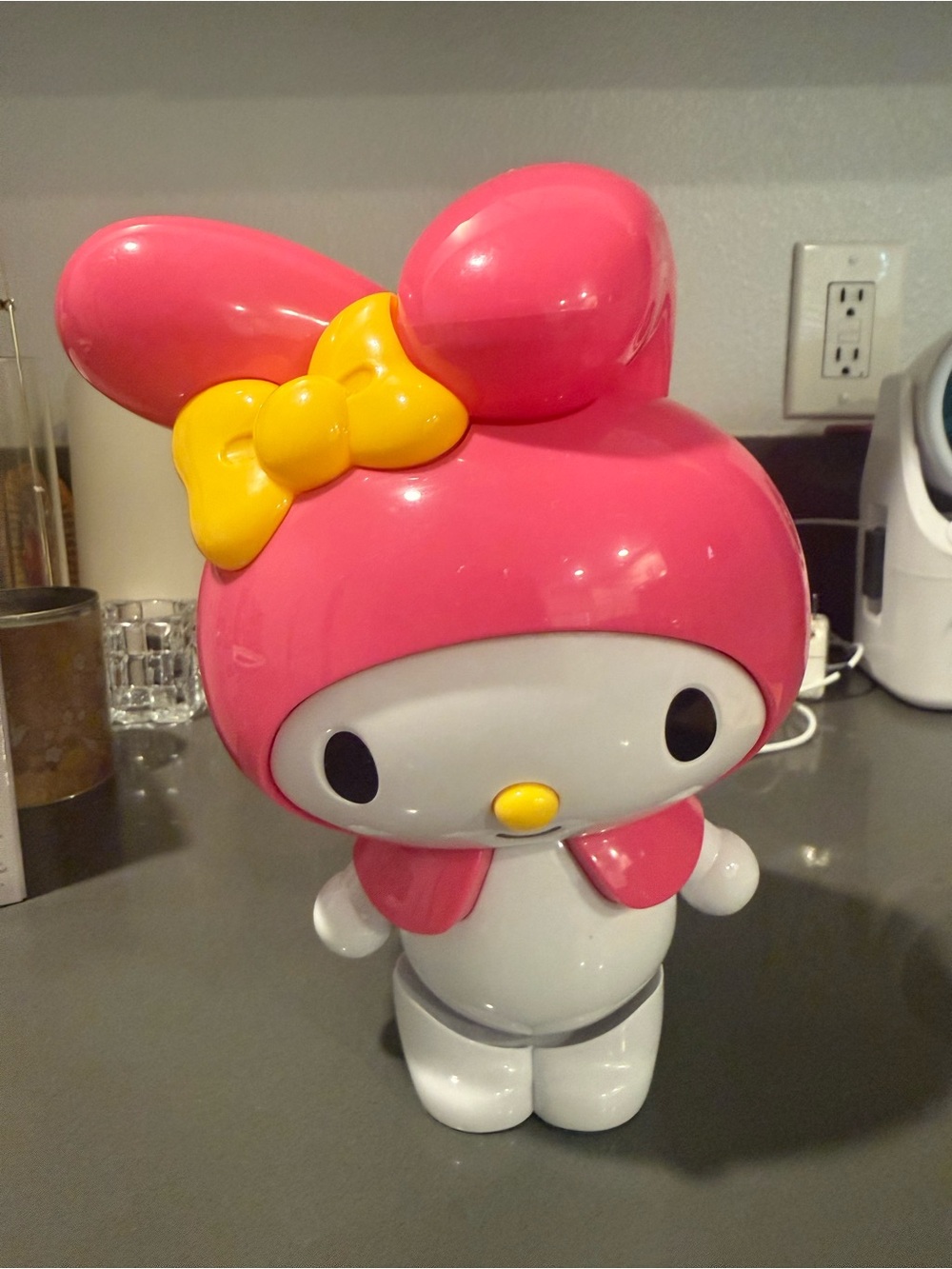 Sanrio My Melody Pink and White Figure with Yellow Accent